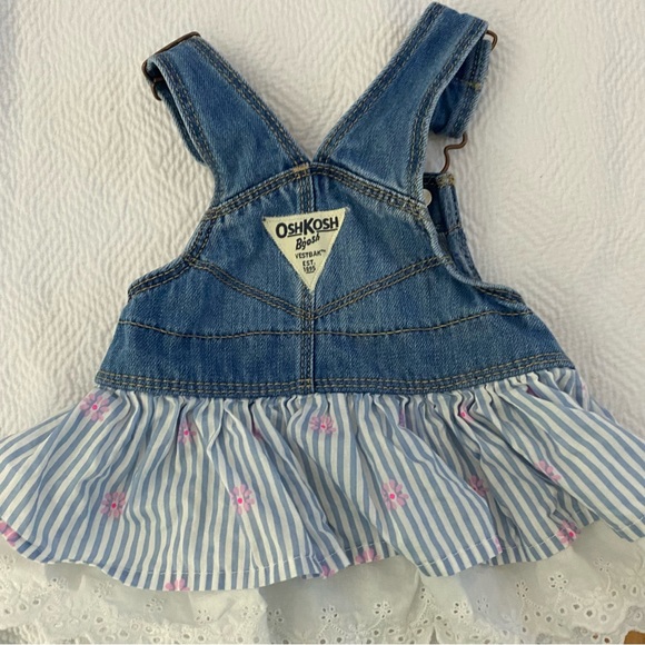 Osh Kosh Bgosh Overalls with Skirt - Picture 3 of 4